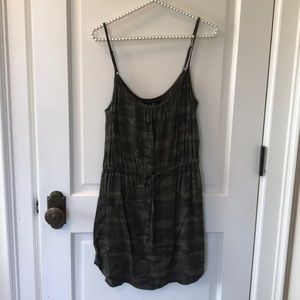 Camo print dress